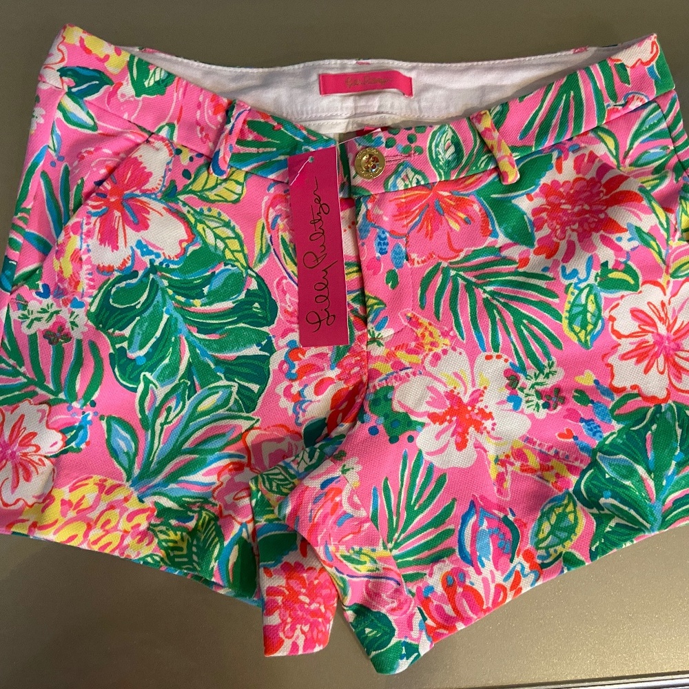 NWT Lilly Pulitzer Callahan short Journey to the Jungle size 4 women's shorts